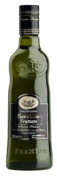 Масло оливковое San Giuliano Extra Virgin, нефильтрованное, 0.5 л