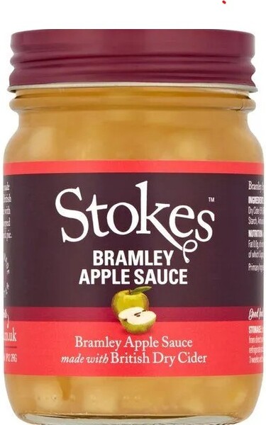 Соус, Bramle Apple, яблочный, Stokes, 240г