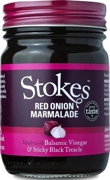 Соус, Red Onion Marmalade, из красного лука, Stokes, 265г