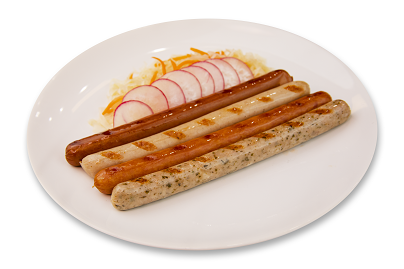 Ассорти колбасок Поннат-Кватро 4 шт, 4*50г, Поннат, зам