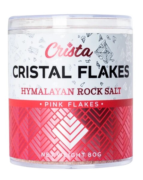 Cоль Гималайская, Crista Flakes, 80г, шт