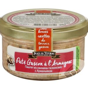 Паштет из свинины гасконский с Арманьяком, Jean De Veyrac, 130г