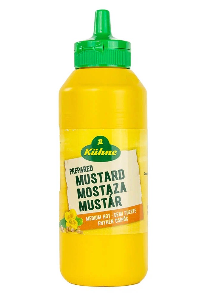 Горчица средне-острая, Kuhne, 250 мл, шт