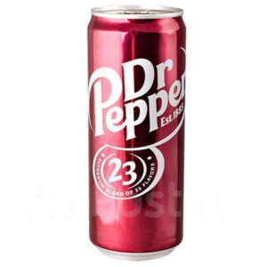 Напиток Dr.Pepper Classic, 0.33мл (Польша)