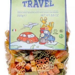 Макаронные изделия без яиц Dalla Costa со шпинатом и томатами "Путешествие", 0,250 кг