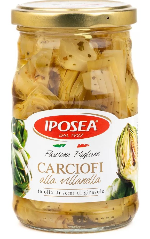 Артишоки резанные Виланелла, Iposea, 290 г