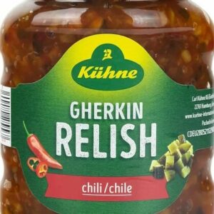 Соус Релиш с огурцами и перцем чили, Kuhne, 350мл