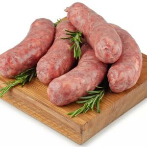 Колбаски из мраморной говядины с розмарином, вялеными томатами и сыром моцарелла, Таурус, кг, зам