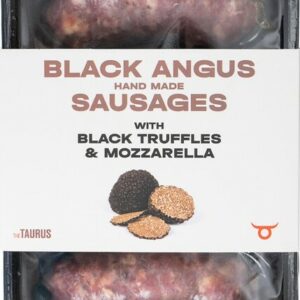 Колбаски из мраморной говядины с черным трюфелем и моцареллой, Таурус, кг, зам