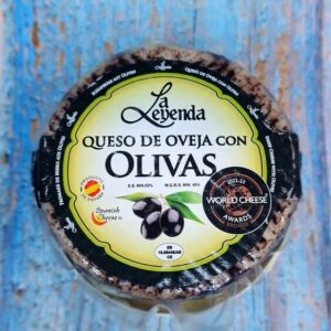 Сыр овечий Манчего с оливками, кг