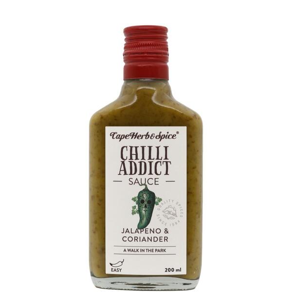 Соус Чили Халапеньо Кориандр,CapeHerb, 200мл бутылка/стекло