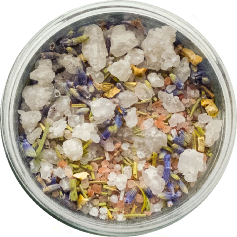 Лаванда-розмарин солевая смесь, Salt lab, 80г