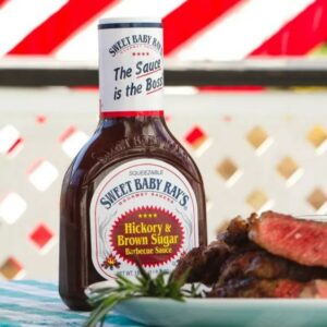 Соус BBQ Hickory& Brown Sugar, Sweet Baby Rays, Пекан и коричневый сахар, 510 мл