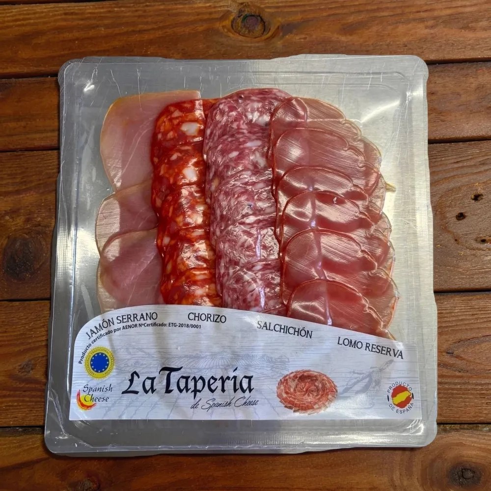 Набор нарезок (серрано, чоризо, сальчичон, ломо), 105г, шт