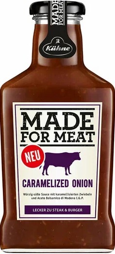 Соус с карамелизированным луком и бальзамическим уксусом из модены, Kuhne, 410г