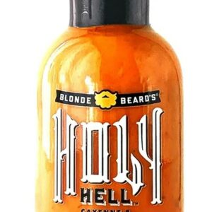 Соус HOLY HELL BUFFALO WINGS, scoth bonnet & cayenne, Blonde Beards, 237г