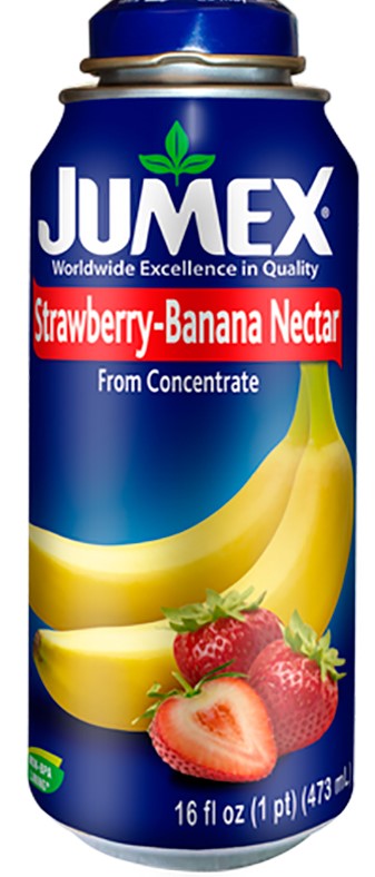 Нектар Jumex "Клубнично-Банановый" 0,473 л