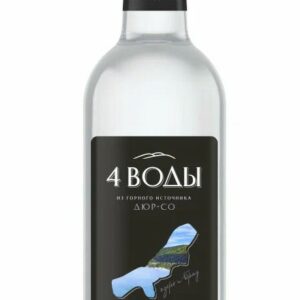 Вода минеральная питьевая газ., 4 воды, 0.375, шт