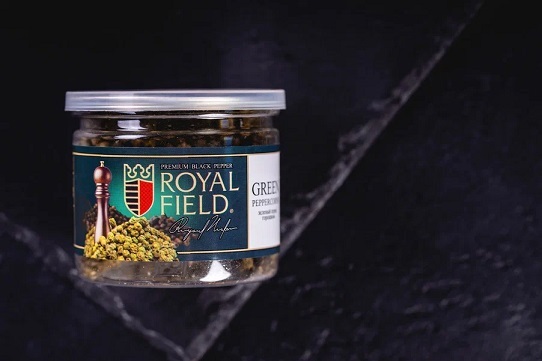 Перец зеленый горошком «ROYAL FIELD» 40 г