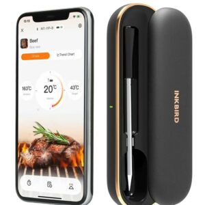 Термощуп беспроводной с приложением в футляре, INKBIRD INT-11P-B