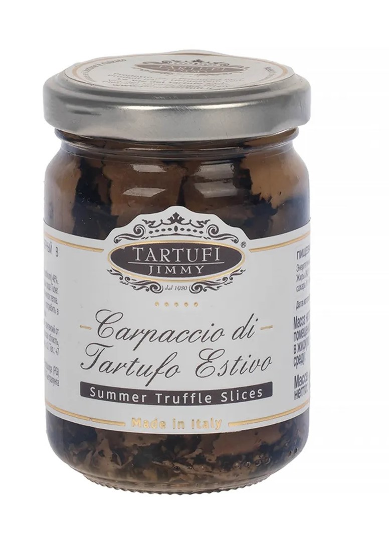 Трюфель летний черный резаный в подсолнечном масле