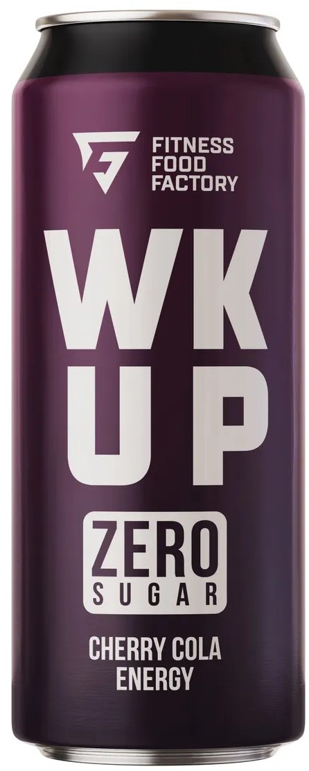 Энергетический напиток, Fitness Food Factory WK UP - Вишня-кола, 0.45л
