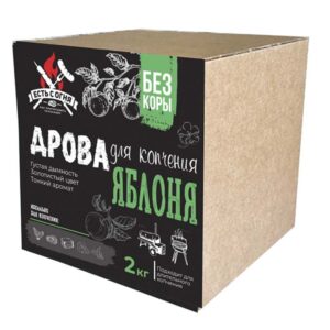 Дрова для копчения Яблоня, 2кг