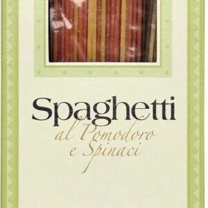 Спагетти Dalla Costa со шпинатом и томатами, 0,500 г