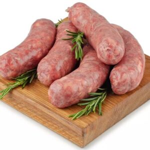 Колбаски из мраморной говядины с розмарином, вялеными томатами и сыром моцарелла, Таурус, кг, зам