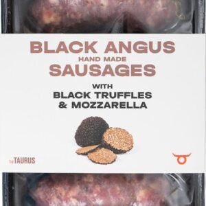 Колбаски из мраморной говядины с черным трюфелем и моцареллой, Таурус, кг, зам