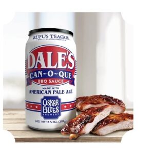 Соус томатный Rufus Teague "Can-O-Que DALES`AMERICAN PALE ALE BBQ SAUCE" 382гр