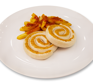 Сосиски Улитка-Куриные, 2*100г, Поннат, зам