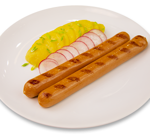 Сосиски По-Венски, 5*100г, Поннат, зам