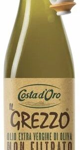 Масло оливковое Costa d'Oro Il Grezzo Extra Virgin, нефильтрованное, 0.5 л