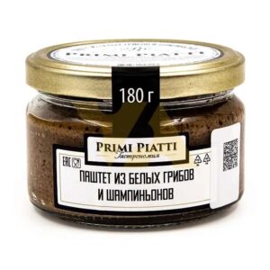Паштет из белых грибов и шампиньонов. 180г..Primi Piatti