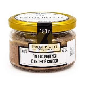 Паштет из говядины с печеной айвой, 180г. Primi Piatti