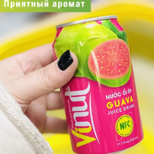Сок Розовая Гуава, VINUT. 0.33мл, шт