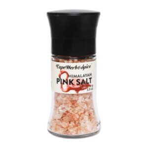 Соль розовая гималайская, мини-мельница, CapeHerb, 110г