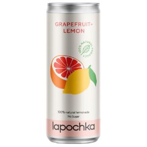 Лимонад грейпфрут-лимон, Lapochka 0.33мл